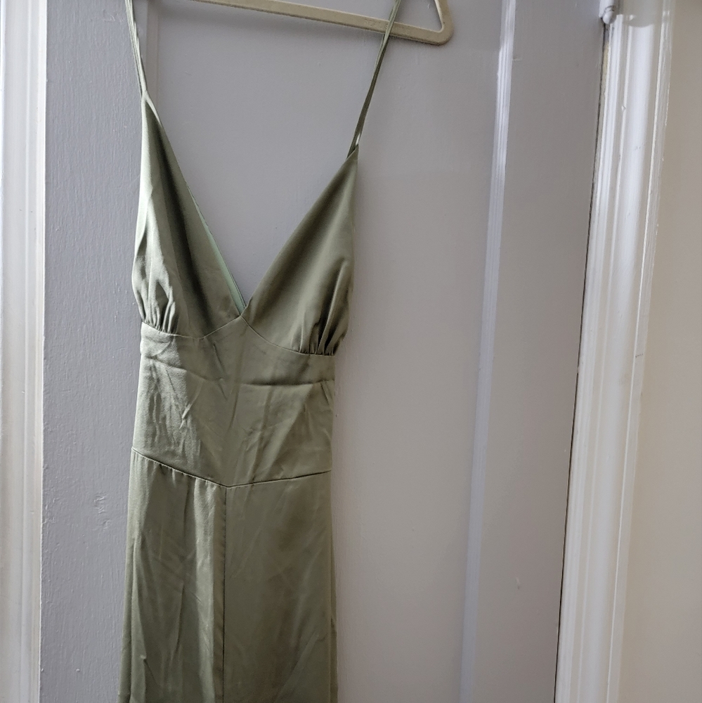 Satin jumpsuit